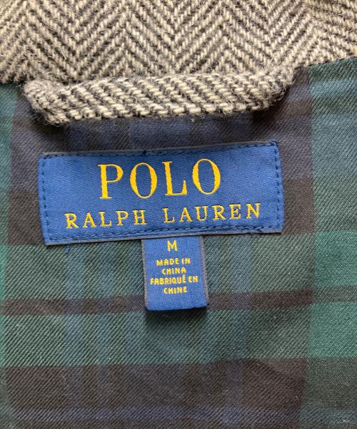 POLO RALPH LAUREN（ポロ・ラルフローレン）POLO RALPH LAUREN (ポロ・ラルフローレン) ダウンベスト グレー サイズ:Mの古着・服飾アイテム