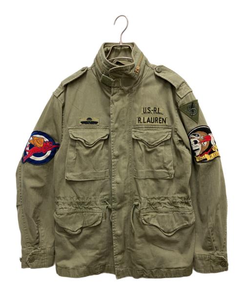 POLO RALPH LAUREN（ポロ・ラルフローレン）POLO RALPH LAUREN (ポロ・ラルフローレン) フィールドジャケット カーキ サイズ:Sの古着・服飾アイテム