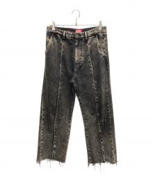DIESEL（ディーゼル）の古着「センタープレスデニムパンツ」｜インディゴ