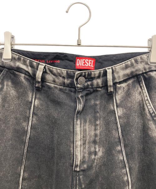 DIESEL（ディーゼル）DIESEL (ディーゼル) センタープレスデニムパンツ インディゴ サイズ:SIZE 71cm (W28)の古着・服飾アイテム