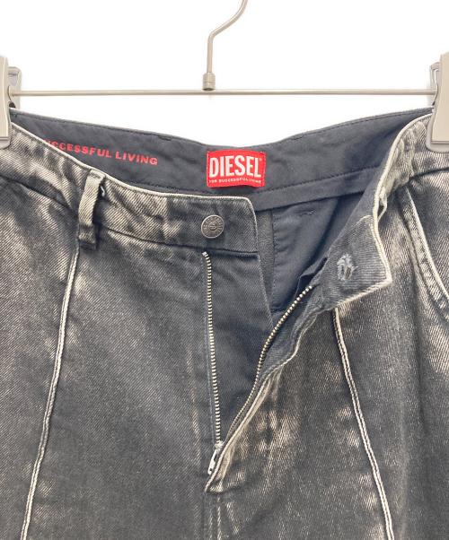 DIESEL（ディーゼル）DIESEL (ディーゼル) センタープレスデニムパンツ インディゴ サイズ:SIZE 71cm (W28)の古着・服飾アイテム