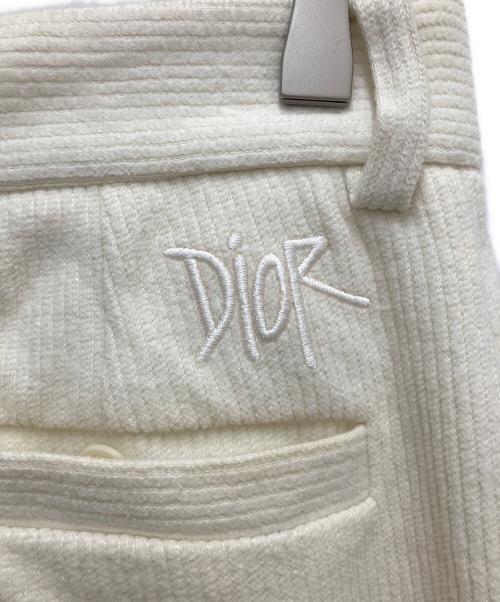 Christian Dior（クリスチャン ディオール）Christian Dior (クリスチャン ディオール) コーデュロイハーフパンツ ベージュ サイズ:SIZE Sの古着・服飾アイテム