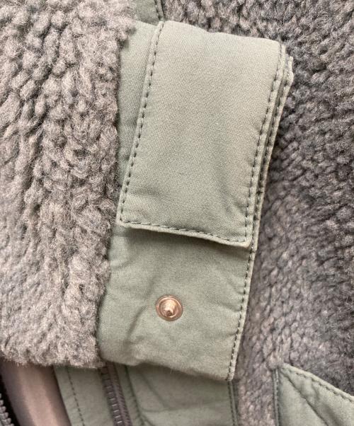 HELLY HANSEN（ヘリーハンセン）HELLY HANSEN (ヘリーハンセン) ボアジャケット グリーン サイズ:Mの古着・服飾アイテム