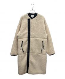 HYKE（ハイク）の古着「ボアコート」｜ホワイト