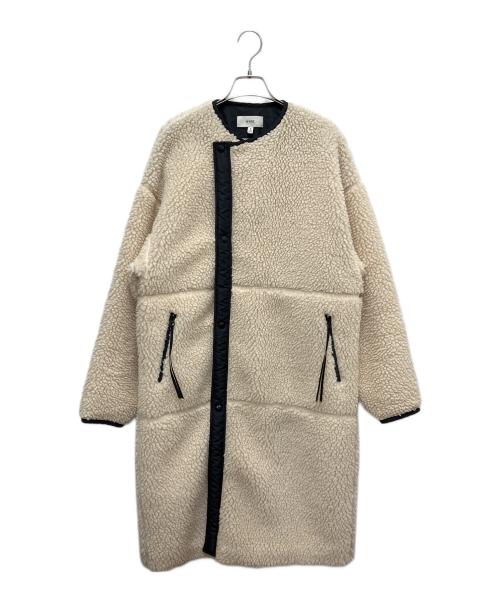 HYKE（ハイク）HYKE (ハイク) ボアコート ホワイト サイズ:SIZE3の古着・服飾アイテム