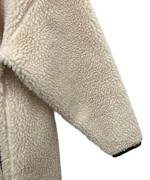 HYKE（ハイク）HYKE (ハイク) ボアコート ホワイト サイズ:SIZE3の古着・服飾アイテム