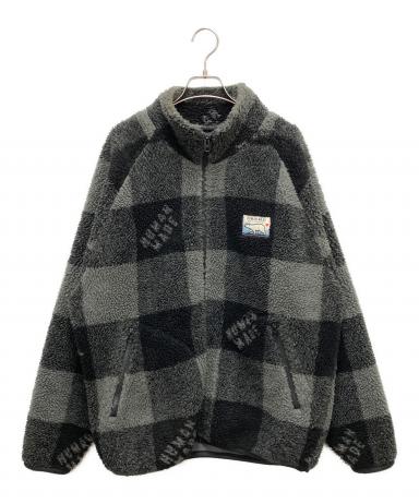 中古・古着通販】HUMAN MADE (ヒューマンメイド) CHECK BOA FLEECE