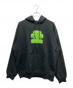 BlackEyePatchブラックアイパッチ）の古着「プルオーバーパーカー」｜ブラック