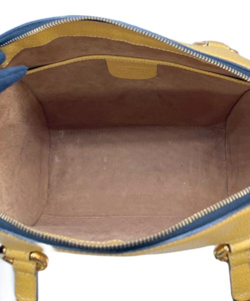 DELVAUX（デルヴォー）DELVAUX (デルヴォー) トートバッグ イエローの古着・服飾アイテム