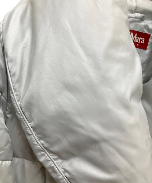 Max Mara Studio（マックスマーラ ストゥディオ）Max Mara Studio (マックスマーラ ストゥディオ) ダウンコート グレー サイズ:SIZE 42の古着・服飾アイテム