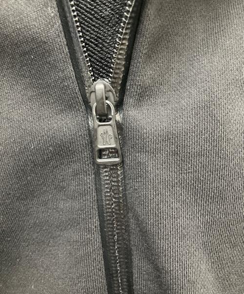 MONCLER（モンクレール）MONCLER (モンクレール) MAGLIA ZIP UP CARDIGAN  ブラック サイズ:SIZE Lの古着・服飾アイテム