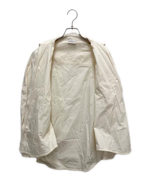 MONCLER（モンクレール）MONCLER (モンクレール) ジップアップシャツ ベージュ サイズ:SIZE 38の古着・服飾アイテム