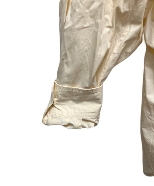 MONCLER（モンクレール）MONCLER (モンクレール) ジップアップシャツ ベージュ サイズ:SIZE 38の古着・服飾アイテム