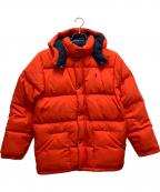 POLO RALPH LAURENポロ・ラルフローレン）の古着「ダウンジャケット」｜オレンジ