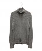 DOLCE & GABBANAドルチェ＆ガッバーナ）の古着「ジップニット」｜グレー