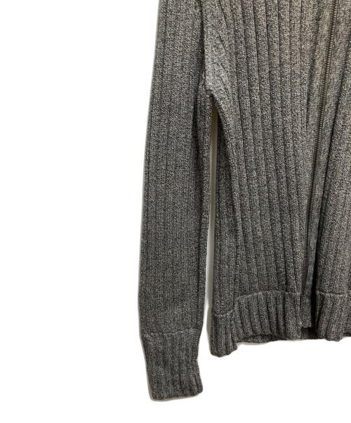 DOLCE & GABBANA（ドルチェ＆ガッバーナ）DOLCE & GABBANA (ドルチェ＆ガッバーナ) ジップニット グレー サイズ:SIZE 50の古着・服飾アイテム