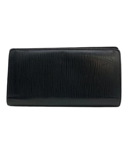 LOUIS VUITTON（ルイ ヴィトン）LOUIS VUITTON (ルイ ヴィトン) 長財布 ブラックの古着・服飾アイテム