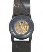 FOB Parisフォブ・パリス）の古着「リストウォッチ」｜ブラック