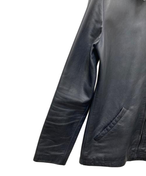 A.P.C.（アーペーセー）A.P.C. (アーペーセー) ライダースジャケット ネイビー サイズ:SIZE Sの古着・服飾アイテム