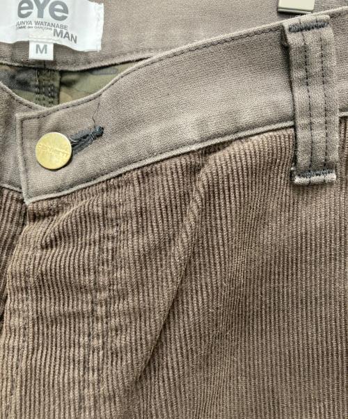 eYe COMME des GARCONS JUNYAWATANABE MAN（アイ コム デ ギャルソン ジュンヤ ワタナベ マン）eYe COMME des GARCONS JUNYAWATANABE MAN (アイ コム デ ギャルソン ジュンヤ ワタナベ マン) CarHartt (カーハート) コーデュロイパンツ ブラウン サイズ:Mの古着・服飾アイテム