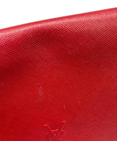 Yves Saint Laurent（イヴサンローラン）Yves Saint Laurent (イヴサンローラン) セミショルダーバッグ レッドの古着・服飾アイテム