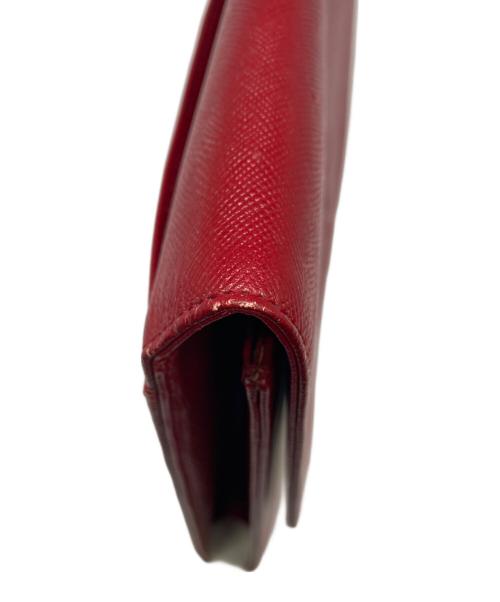 Yves Saint Laurent（イヴサンローラン）Yves Saint Laurent (イヴサンローラン) セミショルダーバッグ レッドの古着・服飾アイテム