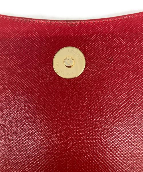 Yves Saint Laurent（イヴサンローラン）Yves Saint Laurent (イヴサンローラン) セミショルダーバッグ レッドの古着・服飾アイテム