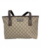 GUCCIグッチ）の古着「トートバッグ」｜ベージュ