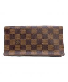 LOUIS VUITTON（ルイ ヴィトン）の古着「長財布」｜ブラウン