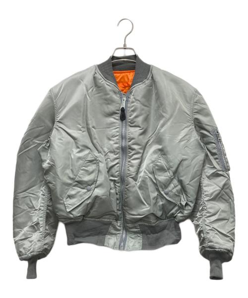 ALPHA INDUSTRIES INC（アルファインダストーリーズ）ALPHA INDUSTRIES INC (アルファインダストーリーズ) MA-1ジャケット カーキ サイズ:SIZE L 未使用品の古着・服飾アイテム