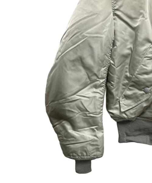 ALPHA INDUSTRIES INC（アルファインダストーリーズ）ALPHA INDUSTRIES INC (アルファインダストーリーズ) MA-1ジャケット カーキ サイズ:SIZE L 未使用品の古着・服飾アイテム