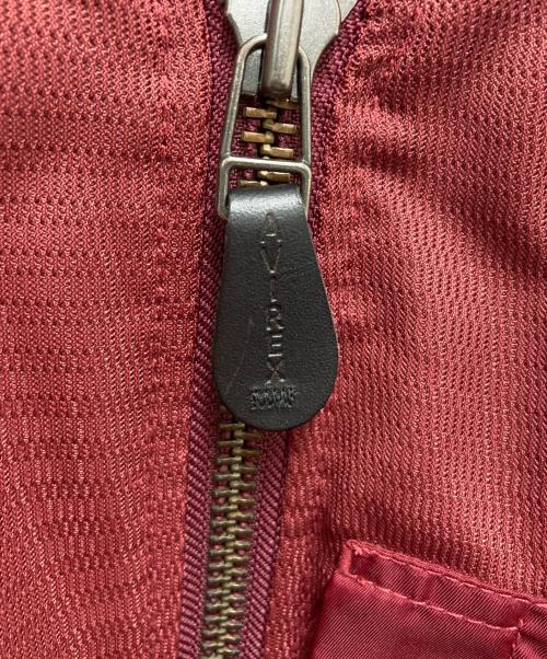 kawasaki（カワサキ）kawasaki (カワサキ) メッシュMA-1ジャケット レッド サイズ:SIZE XLの古着・服飾アイテム