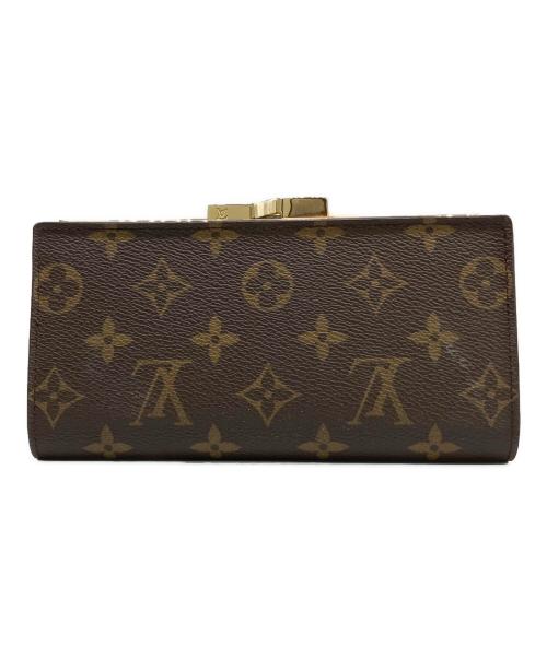 LOUIS VUITTON（ルイ ヴィトン）LOUIS VUITTON (ルイ ヴィトン) 長財布 ブラウンの古着・服飾アイテム