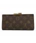 LOUIS VUITTON (ルイ ヴィトン) 長財布 ブラウン：25000円