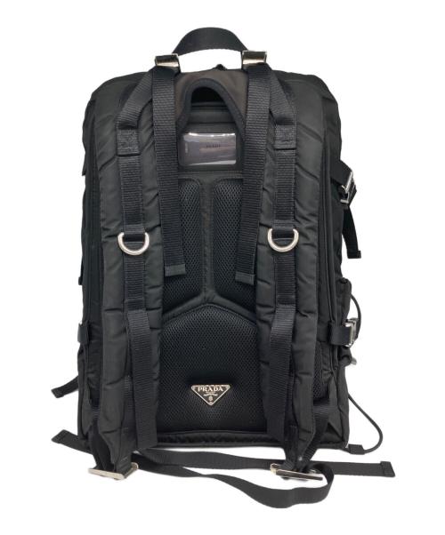 PRADA（プラダ）PRADA (プラダ) ナイロンリュック ブラックの古着・服飾アイテム