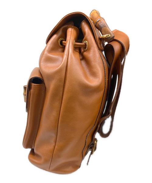 GUCCI（グッチ）GUCCI (グッチ) リュック ブラウンの古着・服飾アイテム