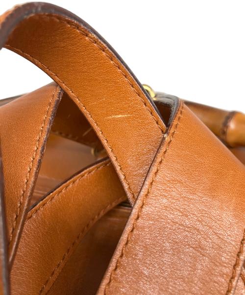 GUCCI（グッチ）GUCCI (グッチ) リュック ブラウンの古着・服飾アイテム