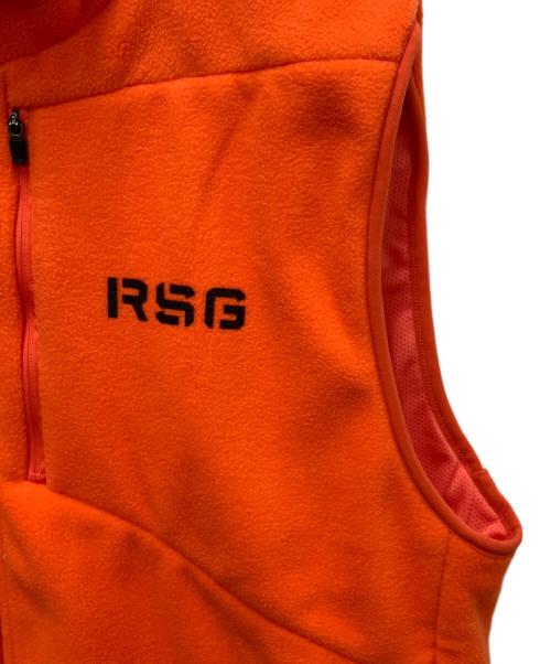 RUSSELINO（ラッセルノ）RUSSELINO (ラッセルノ) フリースベスト オレンジ サイズ:SIZE 7の古着・服飾アイテム