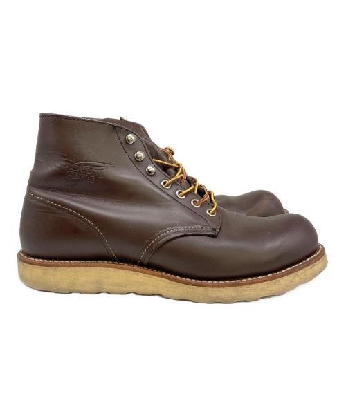 RED WING（レッドウィング）RED WING (レッドウィング) クラシックラウンド ブラウン サイズ:82/1（約26.5cm）の古着・服飾アイテム