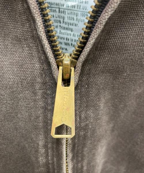 CarHartt（カーハート）CarHartt (カーハート) ダックアクティブジャケット ブラウン サイズ:SIZE XLの古着・服飾アイテム