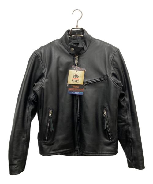 DAYTONA（デイトナ）DAYTONA (デイトナ) シングルライダースジャケット ブラック サイズ:SIZE XLの古着・服飾アイテム
