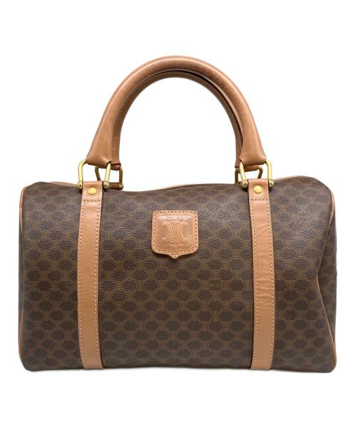 CELINE（セリーヌ）CELINE (セリーヌ) ミニボストンバッグ ブラウンの古着・服飾アイテム