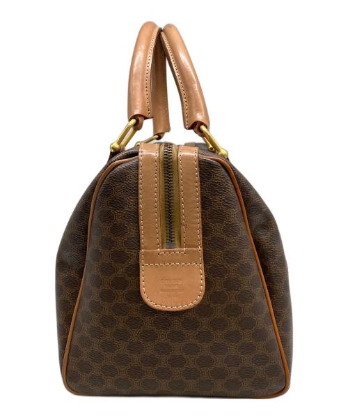 CELINE（セリーヌ）CELINE (セリーヌ) ミニボストンバッグ ブラウンの古着・服飾アイテム