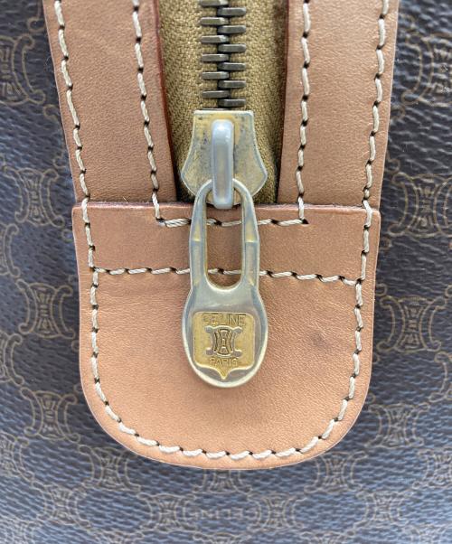 CELINE（セリーヌ）CELINE (セリーヌ) ミニボストンバッグ ブラウンの古着・服飾アイテム