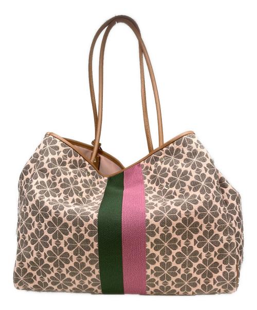 Kate Spade（ケイトスペード）Kate Spade (ケイトスペード) トートバッグ ブラウン×ピンクの古着・服飾アイテム