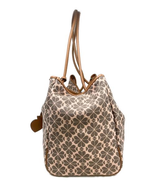 Kate Spade（ケイトスペード）Kate Spade (ケイトスペード) トートバッグ ブラウン×ピンクの古着・服飾アイテム