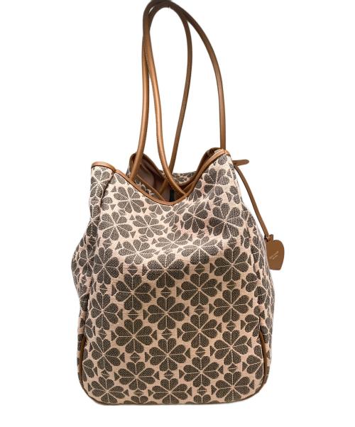 Kate Spade（ケイトスペード）Kate Spade (ケイトスペード) トートバッグ ブラウン×ピンクの古着・服飾アイテム