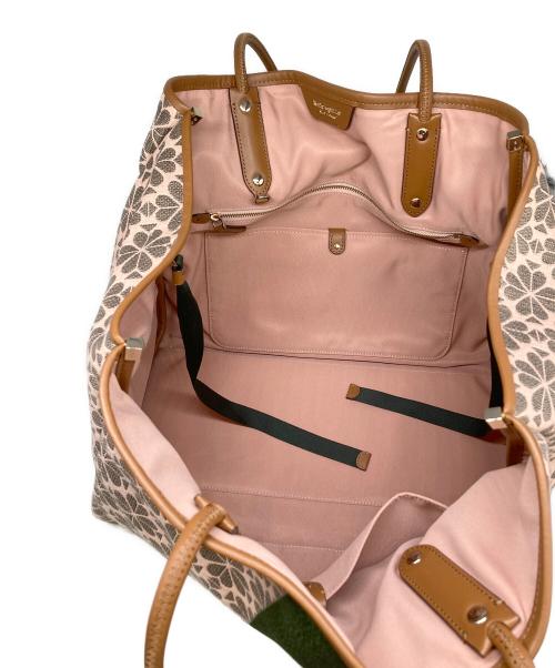 Kate Spade（ケイトスペード）Kate Spade (ケイトスペード) トートバッグ ブラウン×ピンクの古着・服飾アイテム