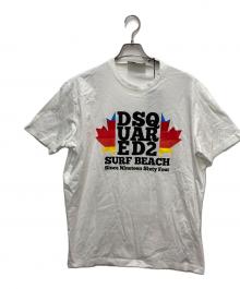 DSQUARED2（ディースクエアード）の古着「半袖カットソー」｜ホワイト