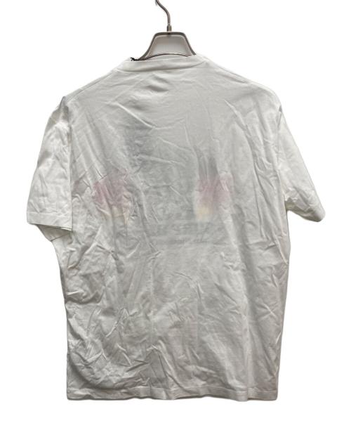 DSQUARED2（ディースクエアード）DSQUARED2 (ディースクエアード) 半袖カットソー ホワイト サイズ:XXLの古着・服飾アイテム